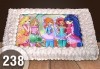 Голяма детска торта 20, 25 или 30 парчета със снимка на любим герой от Сладкарница Джорджо Джани - thumb 12
