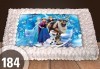 Голяма детска торта 20, 25 или 30 парчета със снимка на любим герой от Сладкарница Джорджо Джани - thumb 85