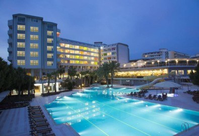 Великден в MERIDIA BEACH HOTEL 5*, Алания, Анталия, период 22.04. - 01.05.2022 г., 10 дни/с включени 7 нощувки на база All Inclusive и транспорт от Belprego Travel - Снимка