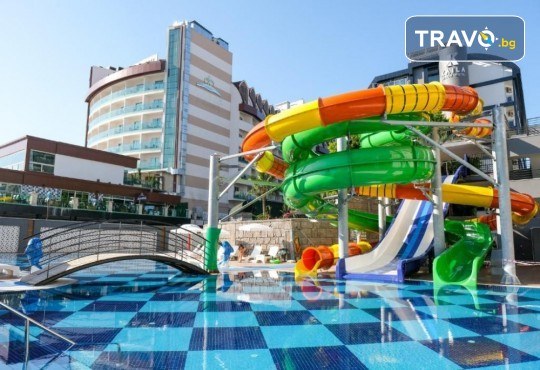 All Inclusive ваканция в KAILA BEACH HOTEL 5*, Алания, Анталия, транспорт и безплатно настаняване на дете до 12.99 г. от Belprego Travel - Снимка 1