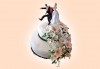 За Вашата сватба! Бутикова сватбена торта с АРТ декорация от Сладкарница Джорджо Джани - thumb 7