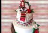 За Вашата сватба! Бутикова сватбена торта с АРТ декорация от Сладкарница Джорджо Джани - thumb 23