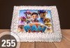 За момче! Торти за момчета: вземете голяма торта 20/ 25/ 30 парчета със снимка на герои от любимите детски филмчета - Нинджаго, Костенурките Нинджа, Спайдърмен и други от Сладкарница Джорджо Джани - thumb 1