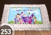Голяма детска торта 20, 25 или 30 парчета със снимка на любим герой от Сладкарница Джорджо Джани - thumb 16