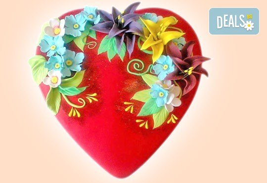 AMORE! Подарете Торта Сърце по дизайн на Сладкарница Джорджо Джани - Снимка 16