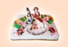 Голяма 3D Торта на традициите за почитателите на българския фолклор, 25 парчета от Сладкарница Джорджо Джани - thumb 9