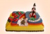 Голяма 3D Торта на традициите за почитателите на българския фолклор, 25 парчета от Сладкарница Джорджо Джани - thumb 8