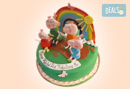 За най-малките! Детска торта с Мечо Пух, Смърфовете, Спондж Боб и други герои от Сладкарница Джорджо Джани - Снимка 17