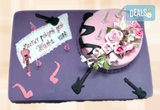 Торта с цветя! Празнична 3D торта с пъстри цветя, дизайн на Сладкарница Джорджо Джани - Снимка 45
