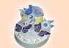 Торта с цветя! Празнична 3D торта с пъстри цветя, дизайн на Сладкарница Джорджо Джани - thumb 28