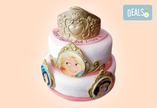 За момичета! Красиви 3D торти за момичета с принцеси и приказни феи + ръчно моделирана декорация от Сладкарница Джорджо Джани - Снимка 86