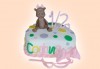 Торта за бебе! Детска фигурална торта 1/2 за бебоци на шест месеца от Сладкарница Джорджо Джани - thumb 1
