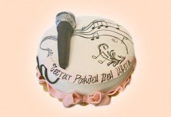 За музиканти! Торта за DJ, музиканти, певци, художници и артисти от Сладкарница Джорджо Джани - Снимка