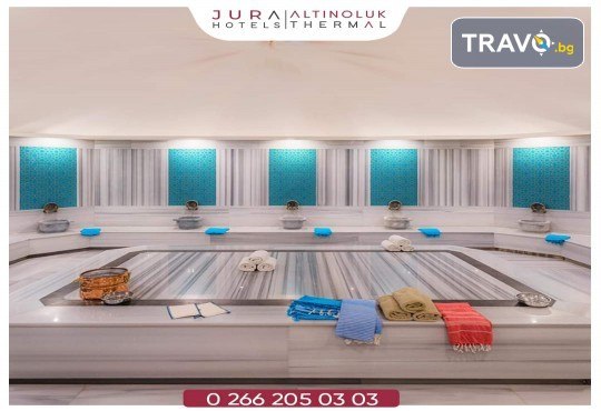 Нова Година в Jura Hotels Altinoluk Thermal 4*! Пакет 3/4 нощувки, закуски, вечери, гала вечеря, DJ, ползване на басейн и СПА, безплатно за дете до 12.99 г, възможност за транспорт от Голдън Вояджес! - Снимка 10