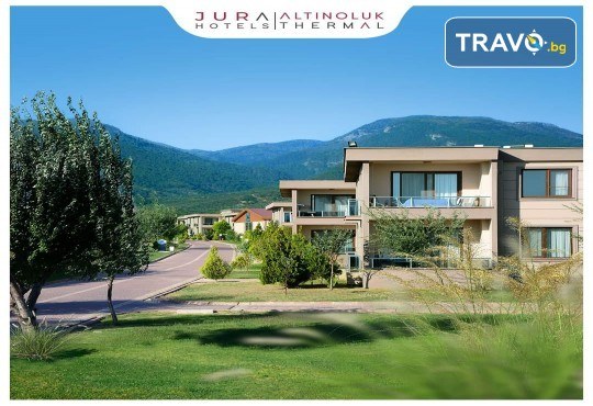 Нова Година в Jura Hotels Altinoluk Thermal 4*! Пакет 3/4 нощувки, закуски, вечери, гала вечеря, DJ, ползване на басейн и СПА, безплатно за дете до 12.99 г, възможност за транспорт от Голдън Вояджес! - Снимка 2