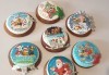 3 бр. декорирани Коледни меденки и 14 бр. големи маслени сладки, майсторска изработка от Сладкарница Джорджо Джани - thumb 4