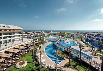 Луксозна Ultra All Inclusive почивка в TUI Magic Life Jacaranda 5*, Сиде! 7 нощувки, безплатни чадъри, шезлонги, собствен плаж, детски клуб и транспорт от Belprego Travel - Снимка