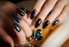 Красив маникюр с гел лак Black Bottle, CND в от Art beauty studio S&D - thumb 1