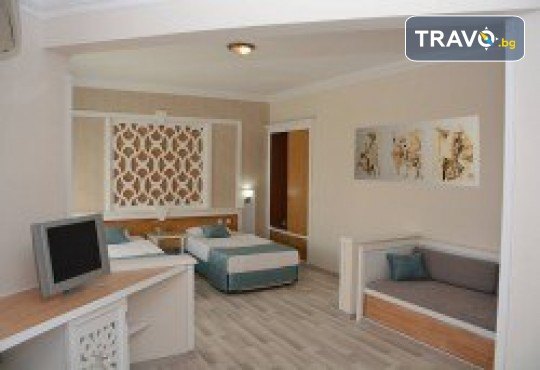 All Inclusive почивка в The Garden Beach Hotel 4* Алания, Анталия! 7 нощувки, плувен и детски басейн, водни пързалки, мини клуб, анимация, безплатно за дете до 12.99 г. и транспорт от Belprego Travel - Снимка 5