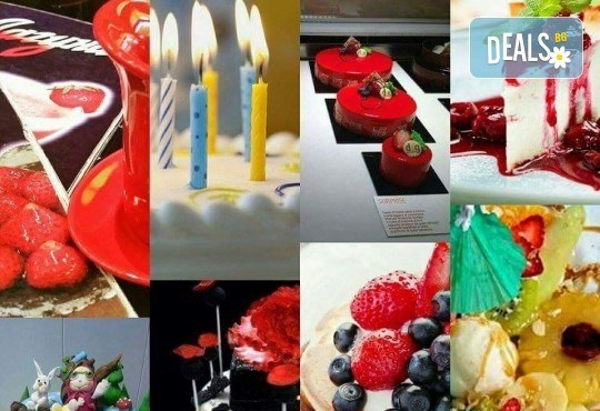 Еклерова торта по избор: с малини, смокини, ягоди или къпини от Виенски салон Лагуна! Предплатете сега 1лв. - Снимка 11