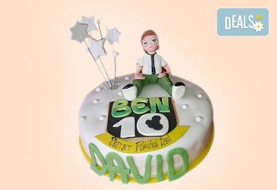 За момчета! Детска 3D торта за момчета с коли и герои от филмчета с ръчно моделирана декорация от Сладкарница Джорджо Джани - Снимка 5