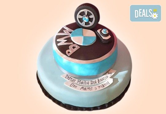 За момчета! Детска 3D торта за момчета с коли и герои от филмчета с ръчно моделирана декорация от Сладкарница Джорджо Джани - Снимка 58