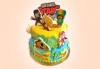 За момчета! Детска 3D торта за момчета с коли и герои от филмчета с ръчно моделирана декорация от Сладкарница Джорджо Джани - thumb 2