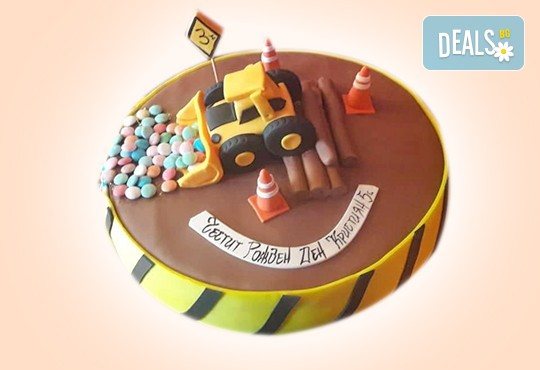 За момчета! Детска 3D торта за момчета с коли и герои от филмчета с ръчно моделирана декорация от Сладкарница Джорджо Джани - Снимка 44