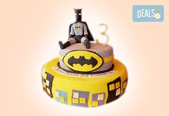 За момчета! Детска 3D торта за момчета с коли и герои от филмчета с ръчно моделирана декорация от Сладкарница Джорджо Джани - Снимка 4