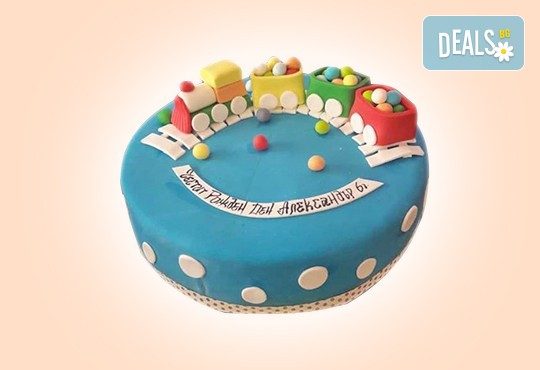За момчета! Детска 3D торта за момчета с коли и герои от филмчета с ръчно моделирана декорация от Сладкарница Джорджо Джани - Снимка 59