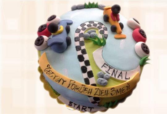 За момчета! Детска 3D торта за момчета с коли и герои от филмчета с ръчно моделирана декорация от Сладкарница Джорджо Джани - Снимка 31