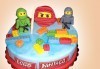 За момчета! Детска 3D торта за момчета с коли и герои от филмчета с ръчно моделирана декорация от Сладкарница Джорджо Джани - thumb 35