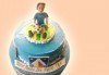 За момчета! Детска 3D торта за момчета с коли и герои от филмчета с ръчно моделирана декорация от Сладкарница Джорджо Джани - thumb 54