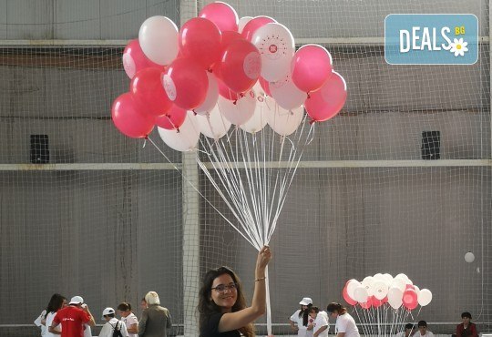 50 броя висококачествени латексови балони с хелий + безплатна доставка и аранжиране от Мечти от балони! - Снимка 6